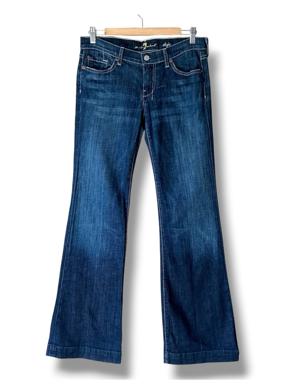 7 For All Mankind Dojo Jeans in Dark Wash Size 29